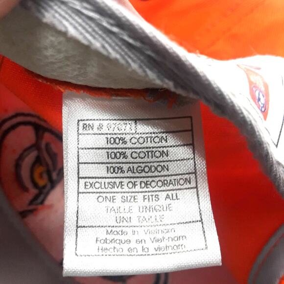 Auburn University War Eagle Tiger 100% Cotton Orange Captivating Headgear Cap - Picture 9 of 11